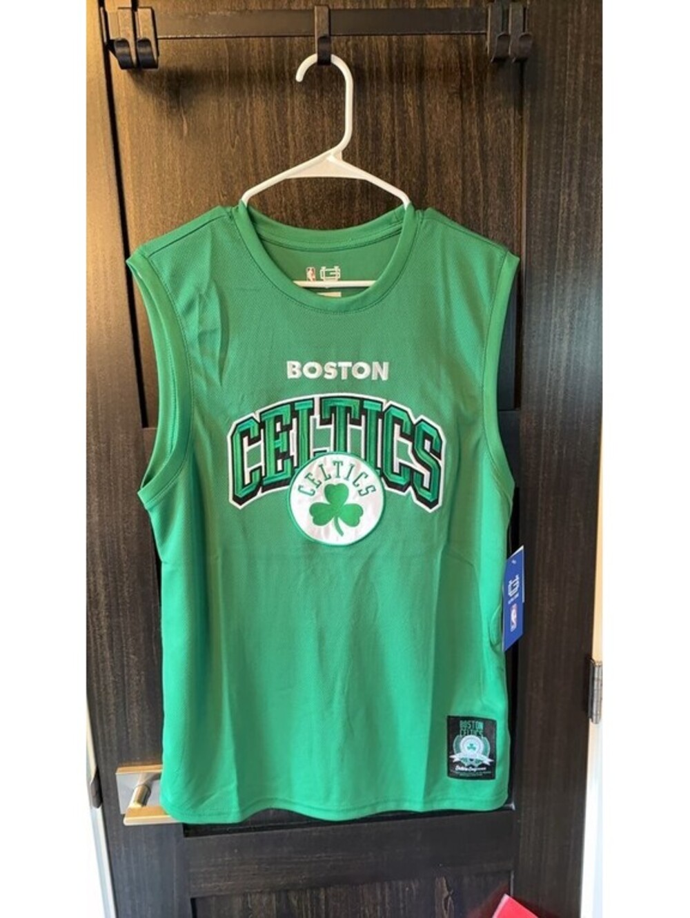 Ultra Game Boston Celtics Green Jersey - Brown #7 0144